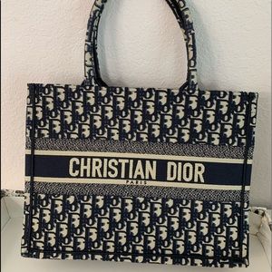 Dior book tote